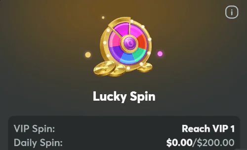 Bonificación de la ruleta de la suerte